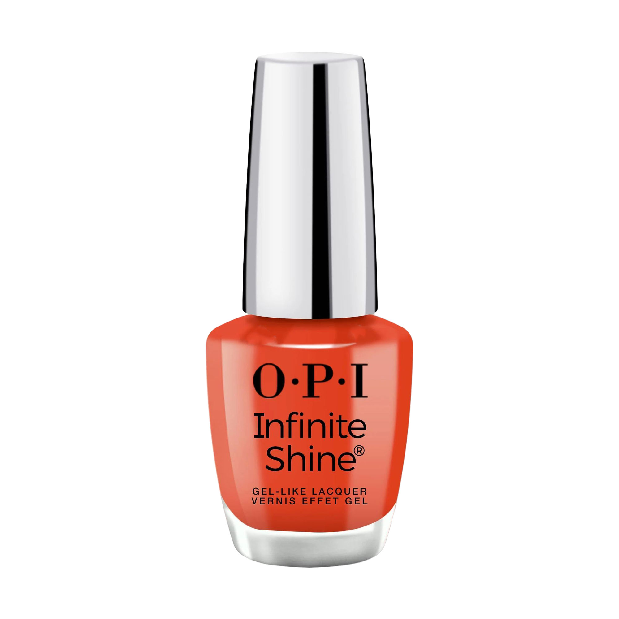 Лак для нігтів O.P.I Infinite Shine Gel-Like Lacquer, ISL131 Knock' Em Red, 15 мл